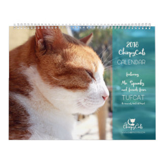 Katzen-Kalender 2018 - Chirpy Katzen Kalender