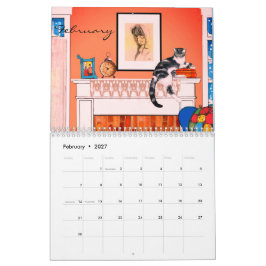 Katzen-Kalender 2019 durch Künstler Kalender