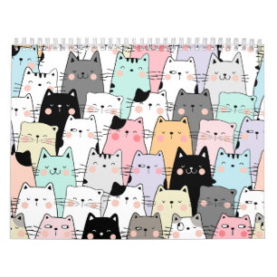 Katzen-Kalender 2024 Kalender