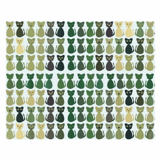 Katzen-Kätzchen-Haustier-buntes Fotoskulptur Schlüsselanhänger (Vorne)