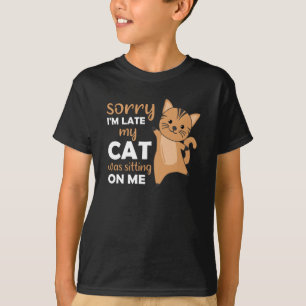 Katzen Kätzchen Kätzchen Funny Sprichwort Niedlich T-Shirt