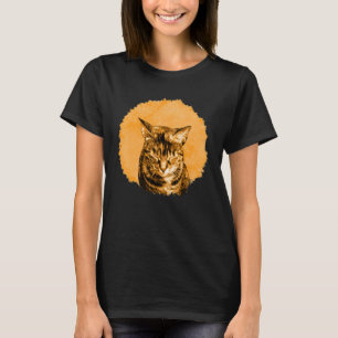 Katzen Kätzchen Kätzchen Meow Tiger Popart 1 T-Shirt