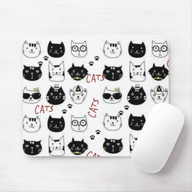 Katzen Kätzchen Maus Pad! Mousepad (Mit Mouse)
