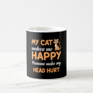 Katzen Katze Katze Lover Pet Kitten Niedliches Son Kaffeetasse