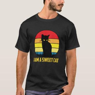 Katzen Katze Katzenkätzchen Vintage Retro Geschenk T-Shirt