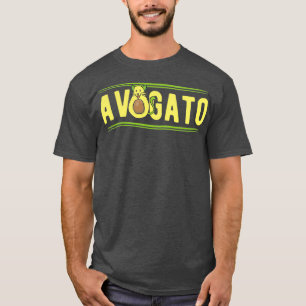 Katzen Katzen Avocado Lover Avogato Geburtstagsges T-Shirt