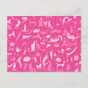 Katzen! Katzen! Katzen! Postkarte