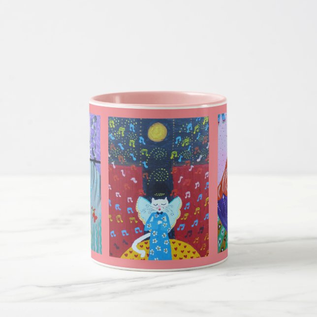 Katzen, Katzen, Katzen Tasse (Zentrum)