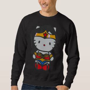 Katzen Katzen Niedlich Kitty Chibi Sweatshirt