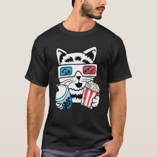 Katzen Kino Cinephil T-Shirt