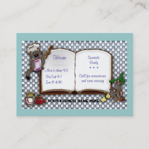 Katzen-Koch Visitenkarte