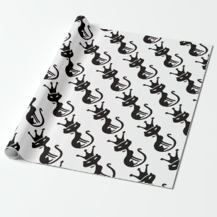 Katzen-König Geschenkpapier