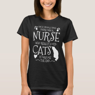 Katzen-Krankenschwester-Bekleidung - Tolle Kranken T-Shirt