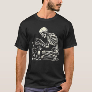 Katzen Kunst für Männer Frauen Feline Kostüm Hallo T-Shirt
