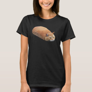 Katzen Laib Kitty Kätzchen Brot Brotlaib Katzen T-Shirt