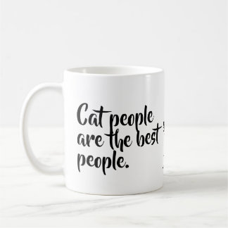Katzen-Leute sind die beste Leute-Tasse Kaffeetasse