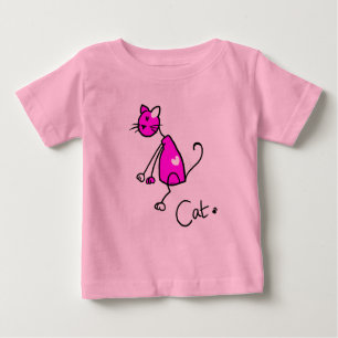 Katzen-Liebe Baby T-shirt