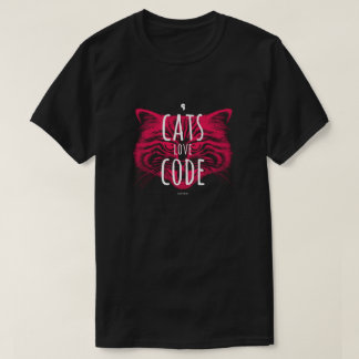 Katzen-Liebecode T-Shirt