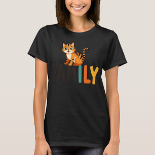 Katzen lieben, Einheit der Familie T-Shirt