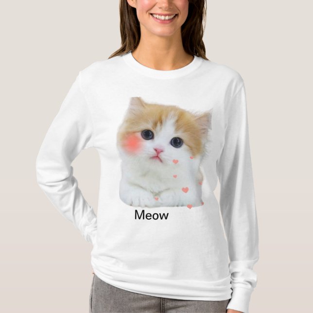 Katzen lieben T - Shirt (Vorderseite)
