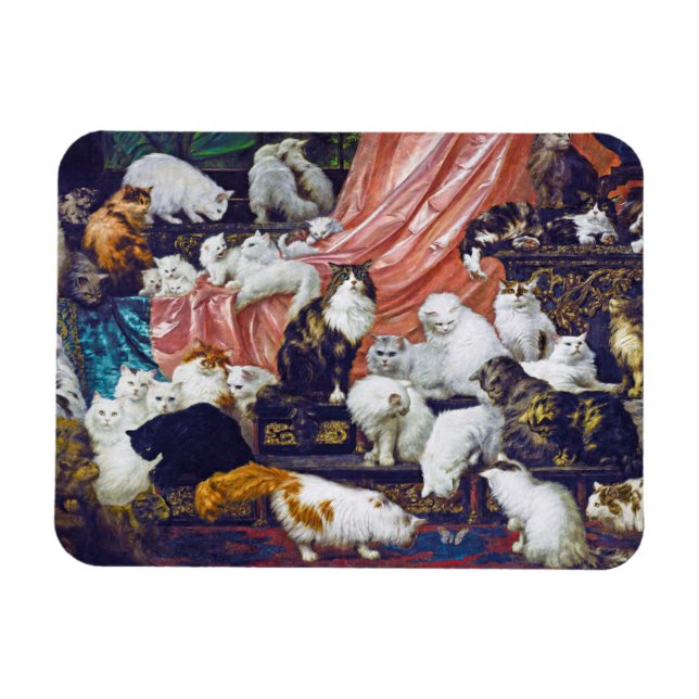 Katzen (Liebhaber meiner Ehefrau), Carl Kahler Magnet (Horizontal)