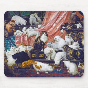 Katzen (Liebhaber meiner Ehefrau), Carl Kahler Mousepad