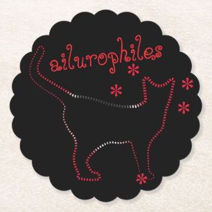 Katzen-Liebhaber Untersetzer
