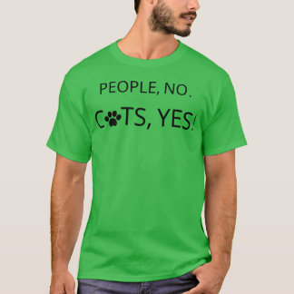 Katzen liebt Katzen ja Leute kein Junge T-Shirt