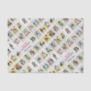 Katzen, Louis Wain (Farbwechsel im Hintergrund mög Seidenpapier