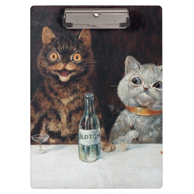 Katzen, Louis Wain Klemmbrett (Vorderseite)