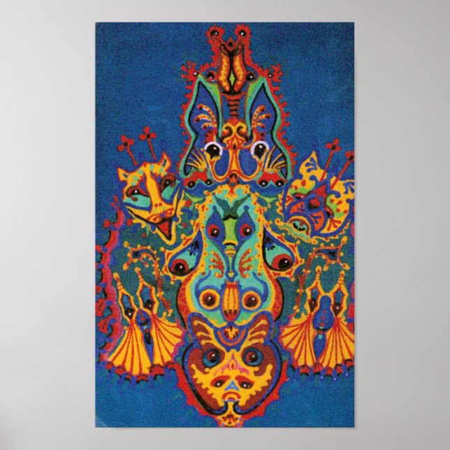 Katzen, Louis Wain Poster (Vorne)