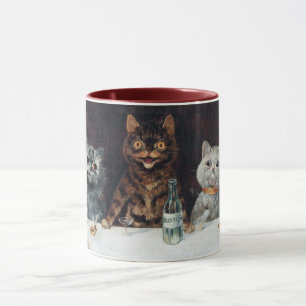 Katzen, Louis-Wain-Tasse Tasse