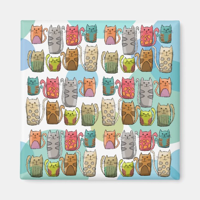 Katzen! Magnet (Vorne)