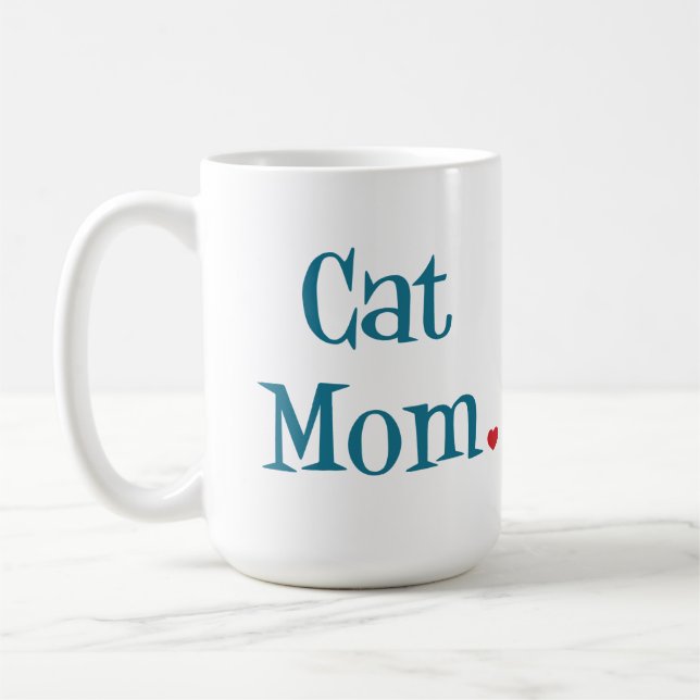 Katzen-Mama-Tasse Tasse (Links)