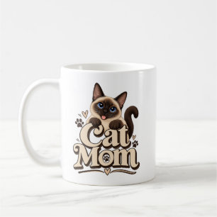Katzen-Mama-Tassen Lustiges Geschenk Katzenlie Kaffeetasse