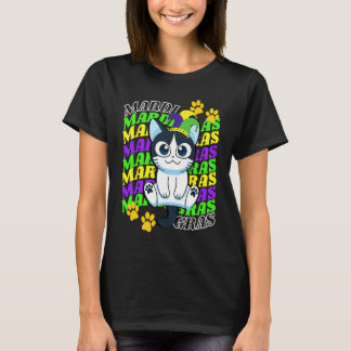 Katzen Mardi Gras Stirnband Mardi Gras Accessoires T-Shirt