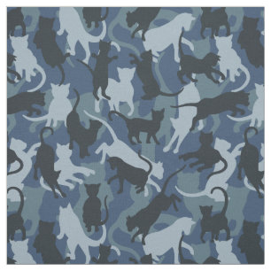 Katzen Marine-Tarnung Stoff