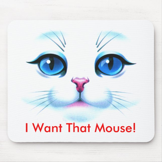 Katzen-Mäusematte Mousepad (Vorne)