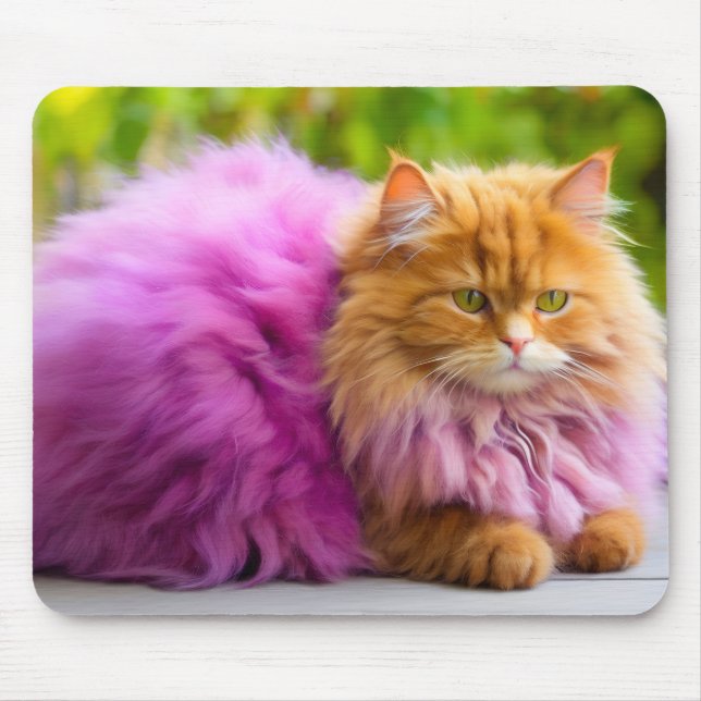 Katzen-Mauspad – Perfektes Geschenk für Katzenlieb Mousepad (Vorne)