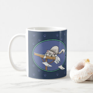 Katzen-Mischmasch-Muster Kaffeetasse