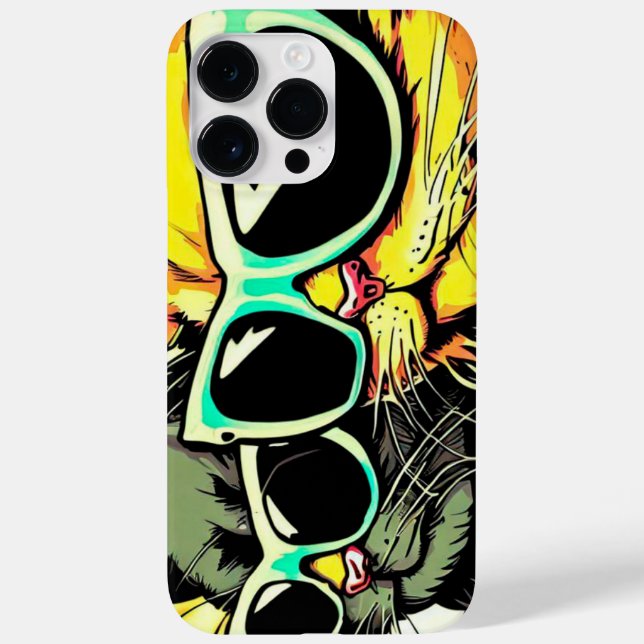 Katzen mit Brille Case-Mate iPhone Hülle (Rückseite)