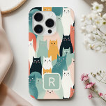 Katzen mit neutralem Muster Case-Mate iPhone Hülle<br><div class="desc">Freuen Sie sich auf den spielerischen Charme dieser Katzen, die eine neutrale pastellfarbene Muster iPhone Case mit einer skurrilen Vektorgrafik spielen. Dieses iPhone ist perfekt für Katzenliebhaber und diejenigen, die niedliche und lustige Designs lieben. Es kombiniert ein charmantes Katzenmuster mit neutralen Pastellfarben. Die spielerischen Katzen bringen ein Gefühl von Freude...</div>