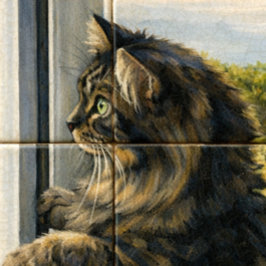 Katzen-Mitleidskarte | Ich denke an Dich | Verlust Ankündigung
