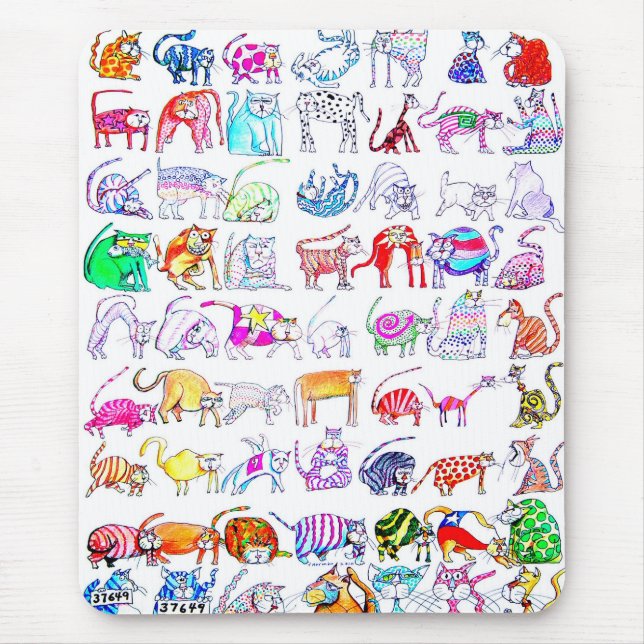 Katzen Mousepad (Vorne)