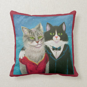 KATZEN-NACHT HERAUS PILLOW KISSEN