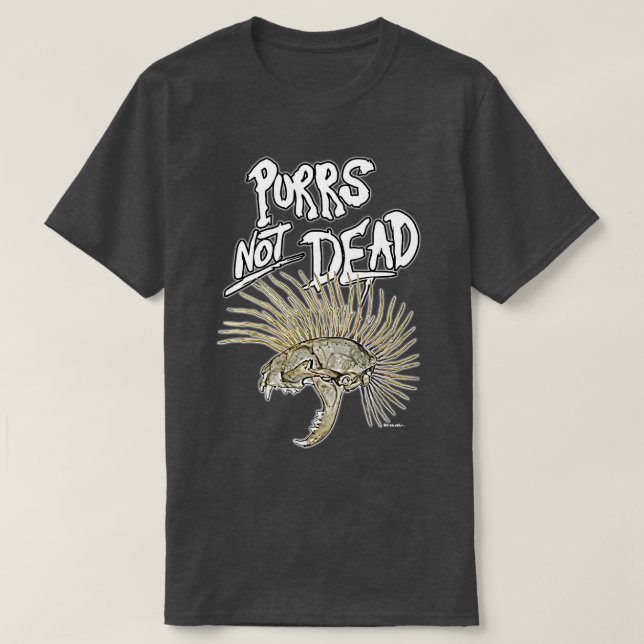 Katzen nicht tot T-Shirt (Design vorne)