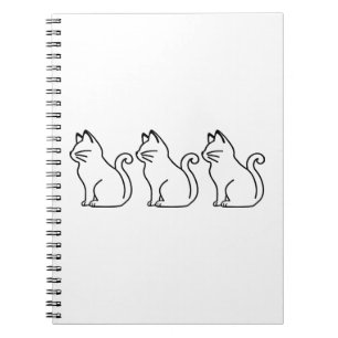 Katzen Notizblock