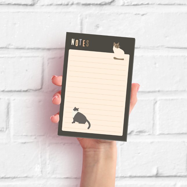 Katzen Notizblock (Von Creator hochgeladen)