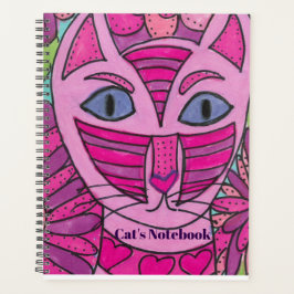 Katzen Notizbuch Planer