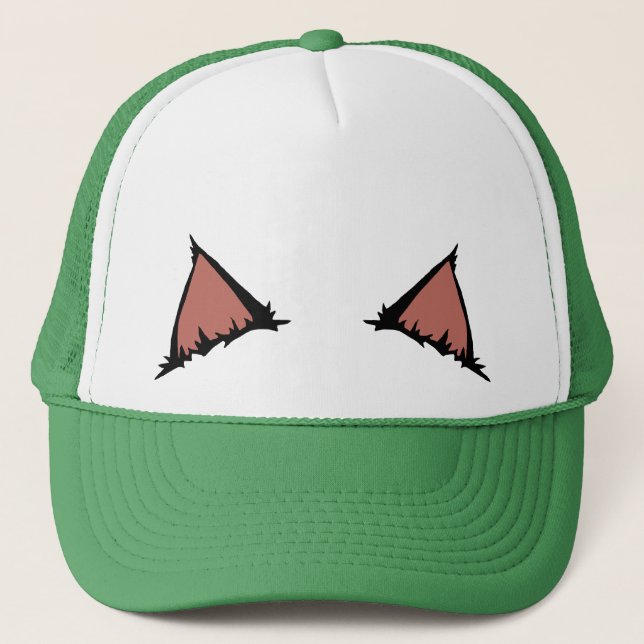 Katzen-Ohr-Hut Truckerkappe (Vorderseite)
